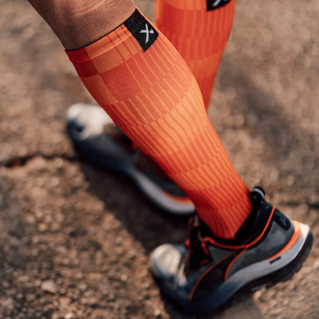 SOX Slight Orange Knee High Socks – Extended Coverage Fit | Breathable Everyday Comfort