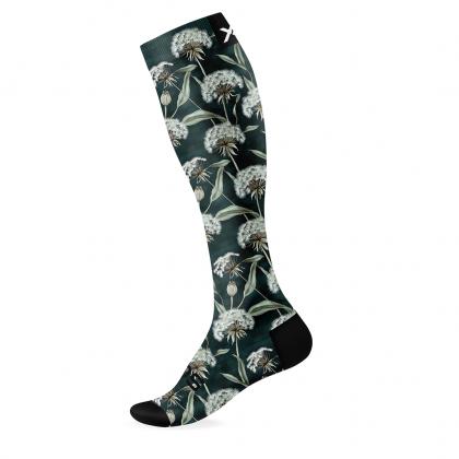 SOX Dandelion Dreams Knee High Socks – Whimsical Knee-Length Crew | Breathable Comfort & Playful Design