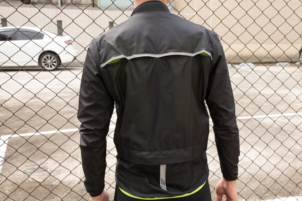 Baisky Windbreaker Mens Cycling Jacket (Wind Black) | Cycling Gears Hub