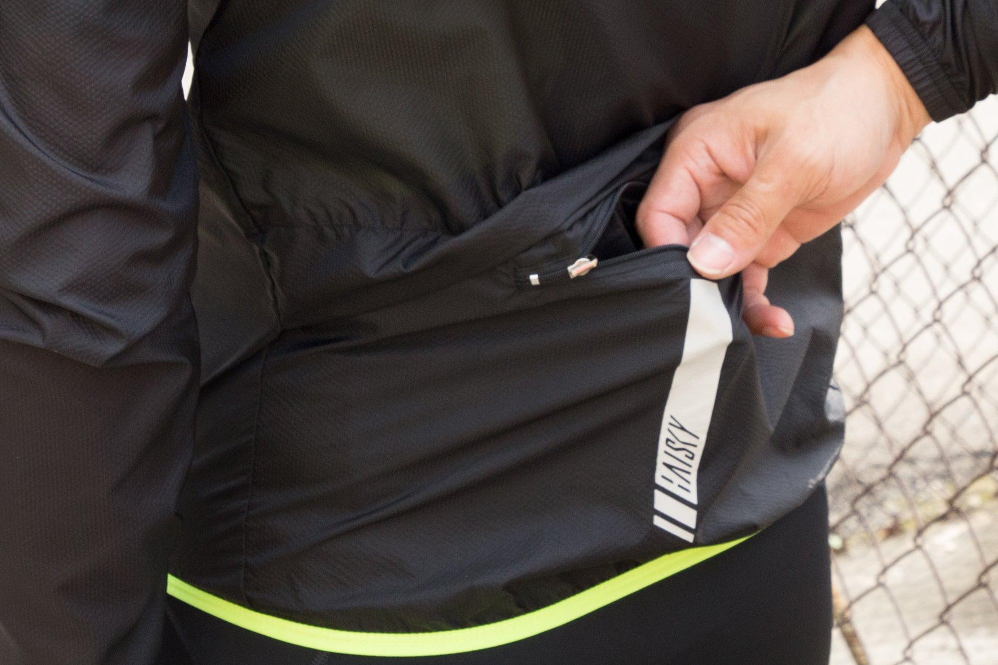 Baisky Windbreaker Mens Cycling Jacket (Wind Black) | Cycling Gears Hub
