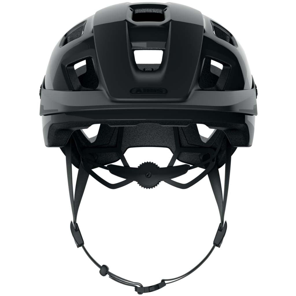 ABUS MoTrip Helmet – Shiny Black | Lightweight MTB & Trail Cycling Helmet