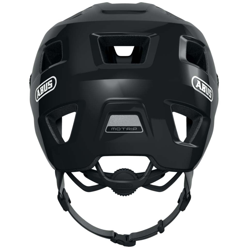 ABUS MoTrip Helmet – Shiny Black | Lightweight MTB & Trail Cycling Helmet