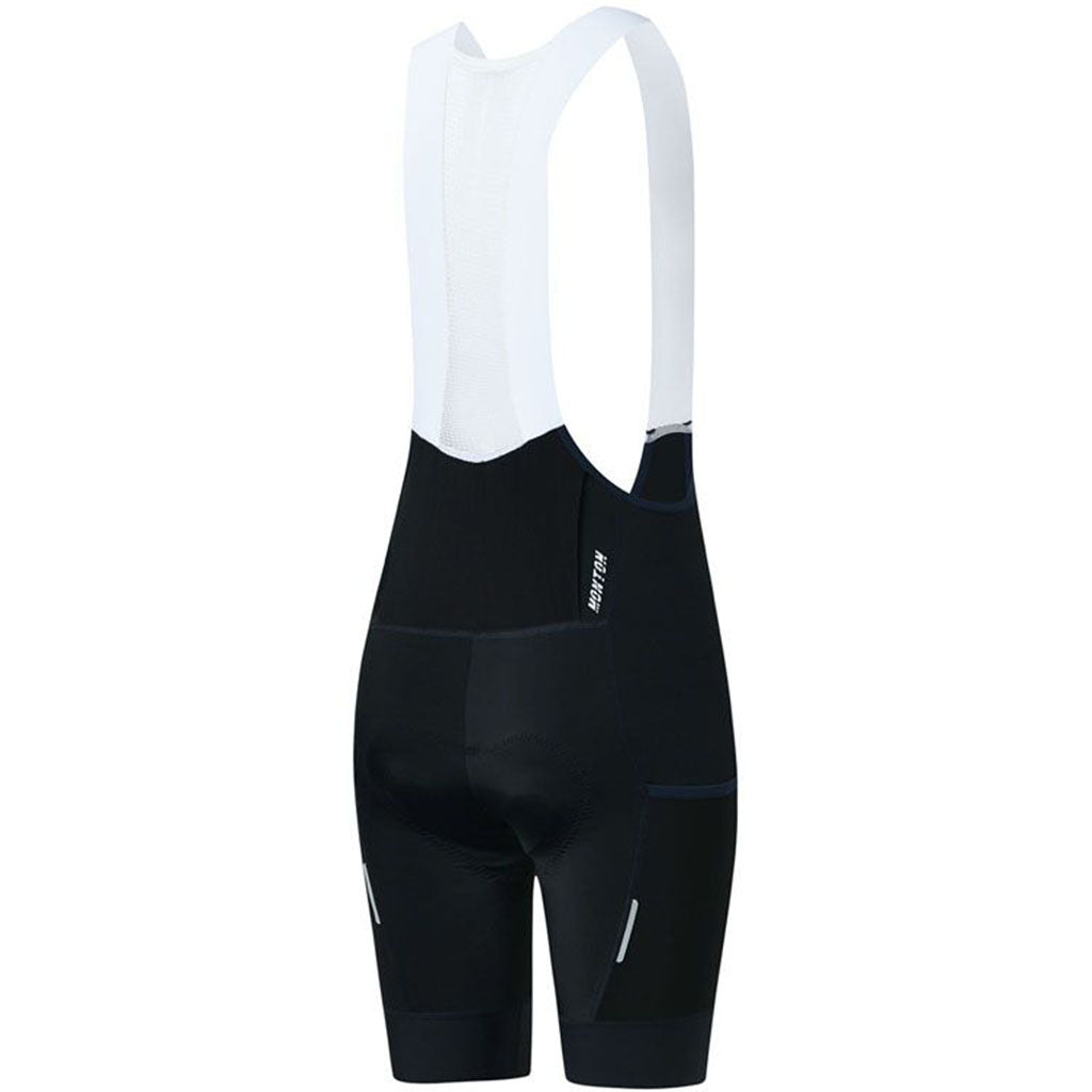 Monton Chase Summer Bibshorts – Black | Lightweight Performance Cycling Bib Shorts