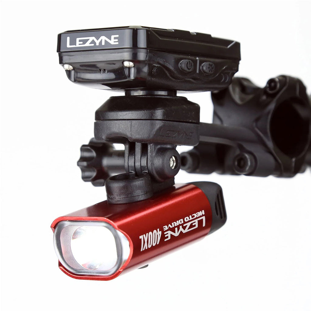 Lezyne GoPro LED Adaptor| Secure Mounting for Lezyne Lights on GoPro-Style Mounts