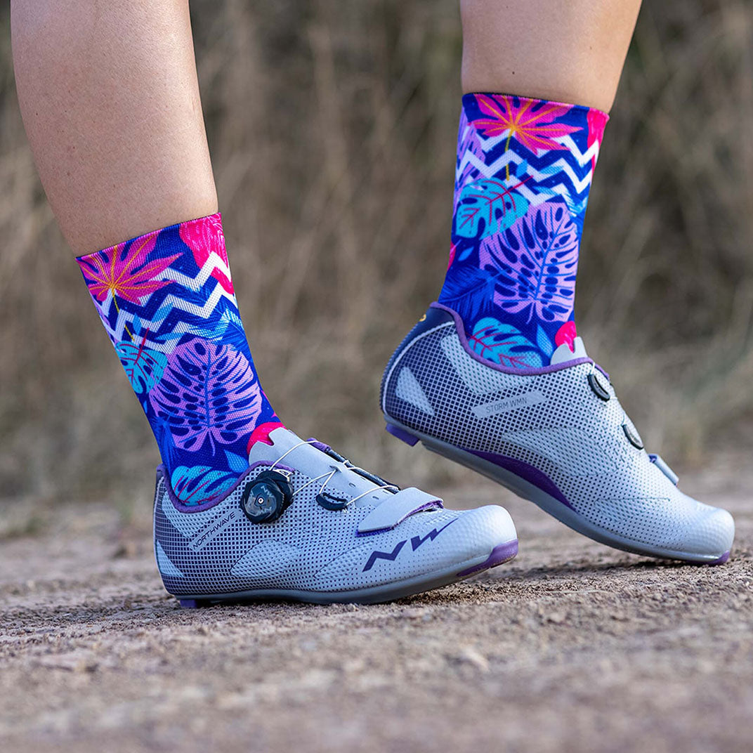 SOX Tropical Nights Casual Crew Socks – Lightweight Breathable Everyday Crew