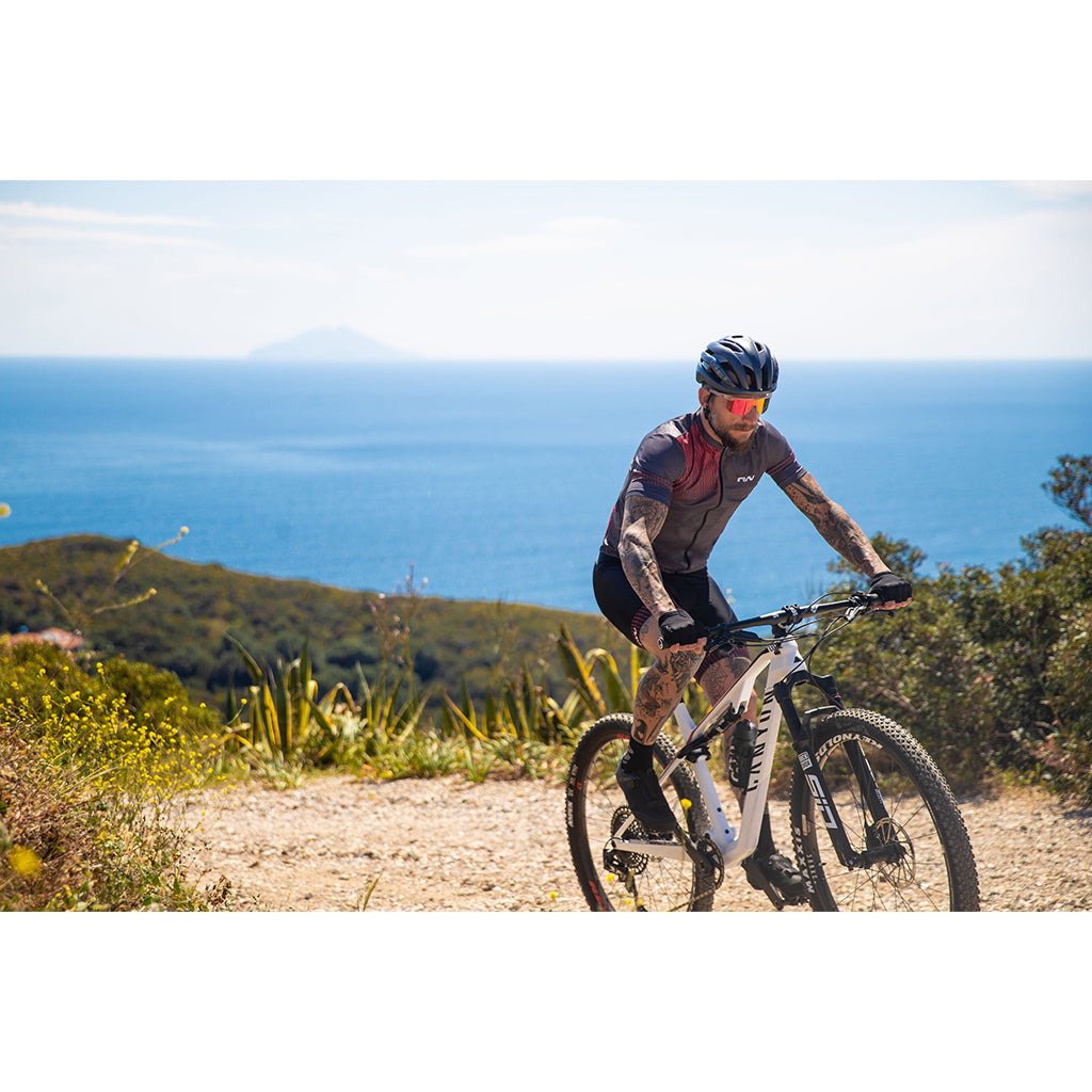 Northwave Origin Mens Cycling Jersey Color-Grey/Red| Cycling Gears Hub