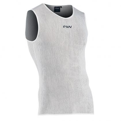 Northwave | Light Baselayer – Sleeveless | White | Men’s Cycling Base Layer (Size M)
