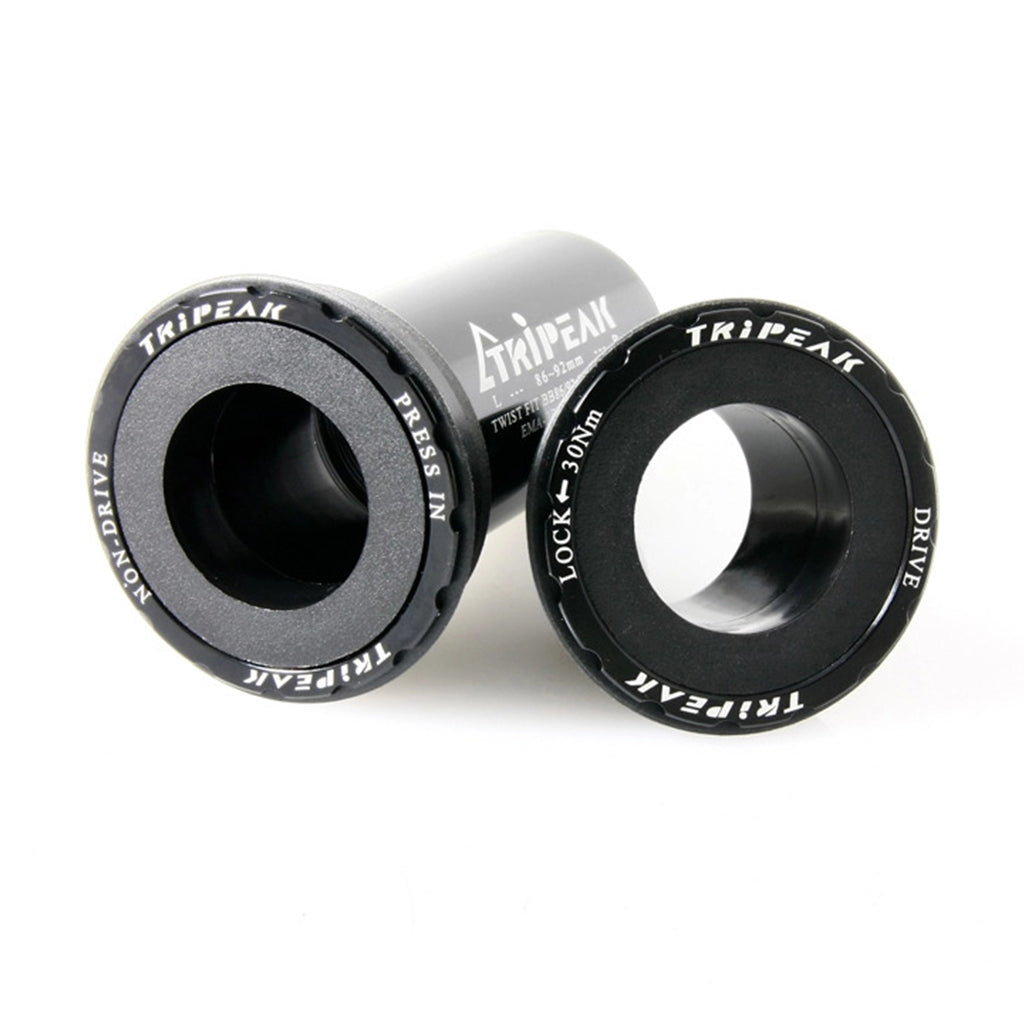 Tripeak BB86 PF Ceramic Twistfit Bottom Bracket - Shimano Black 86-92mm| Cycling Gears Hub