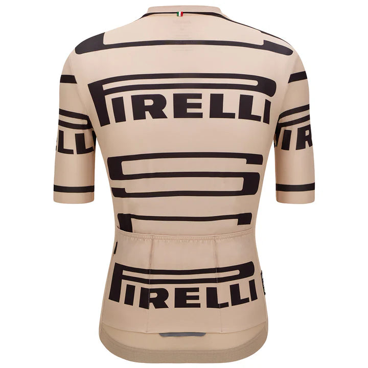 SANTINI PIRELLI UNISEX JERSEY-BEIGE FS