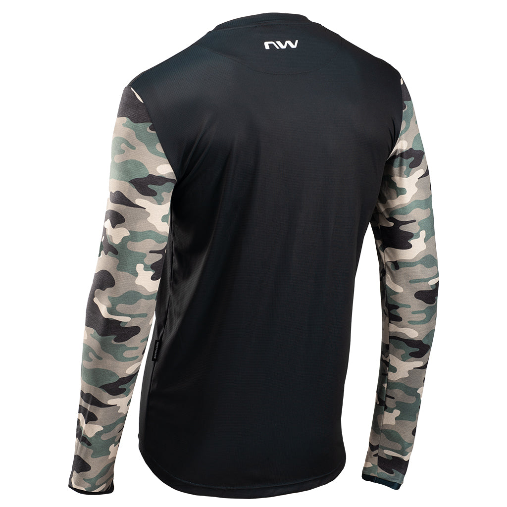 Northwave | MTB WILD ALL MOUNT.LS JERSEY-BLACK