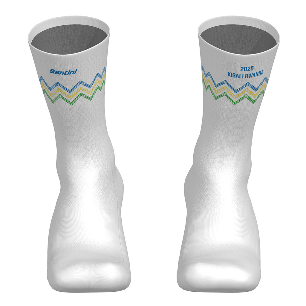 SANTINI UCI ROAD WC KIGALI SOCKS-PRN