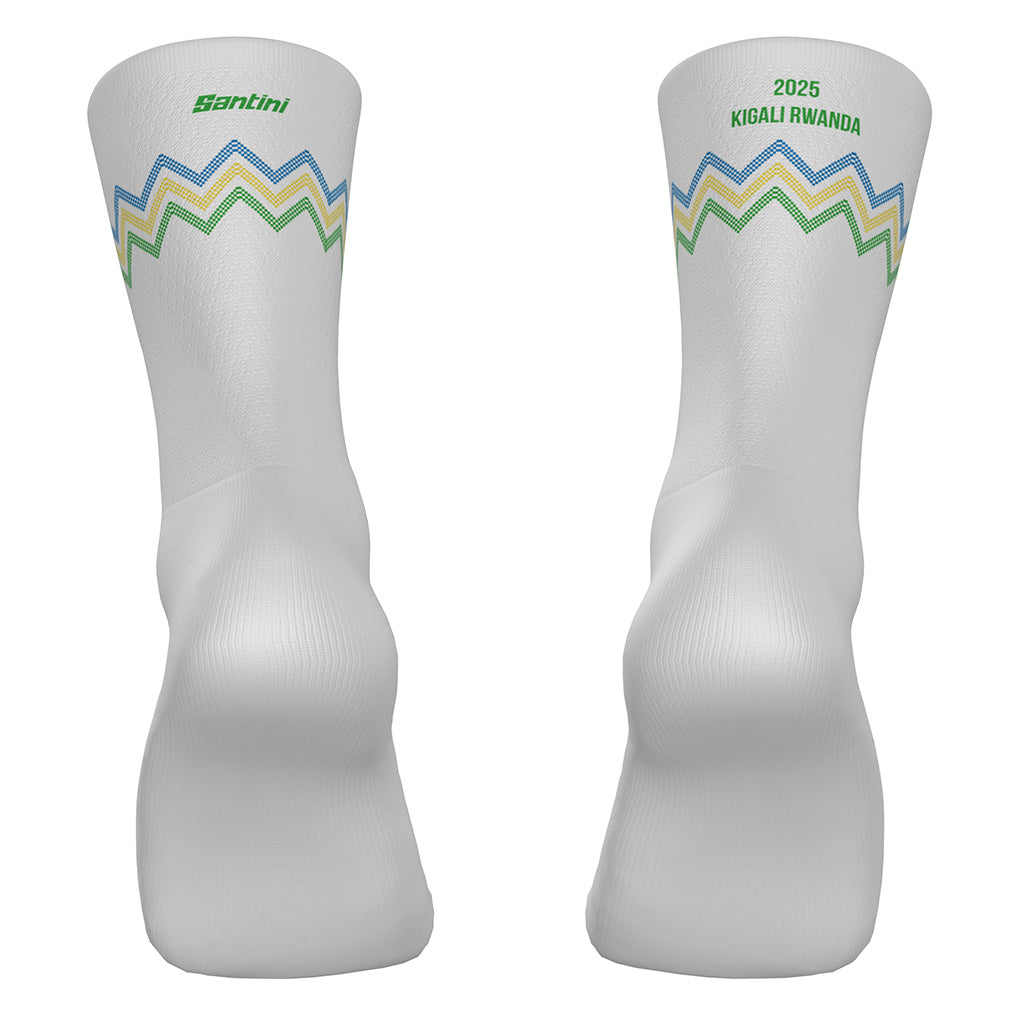 SANTINI UCI ROAD WC KIGALI SOCKS-PRN