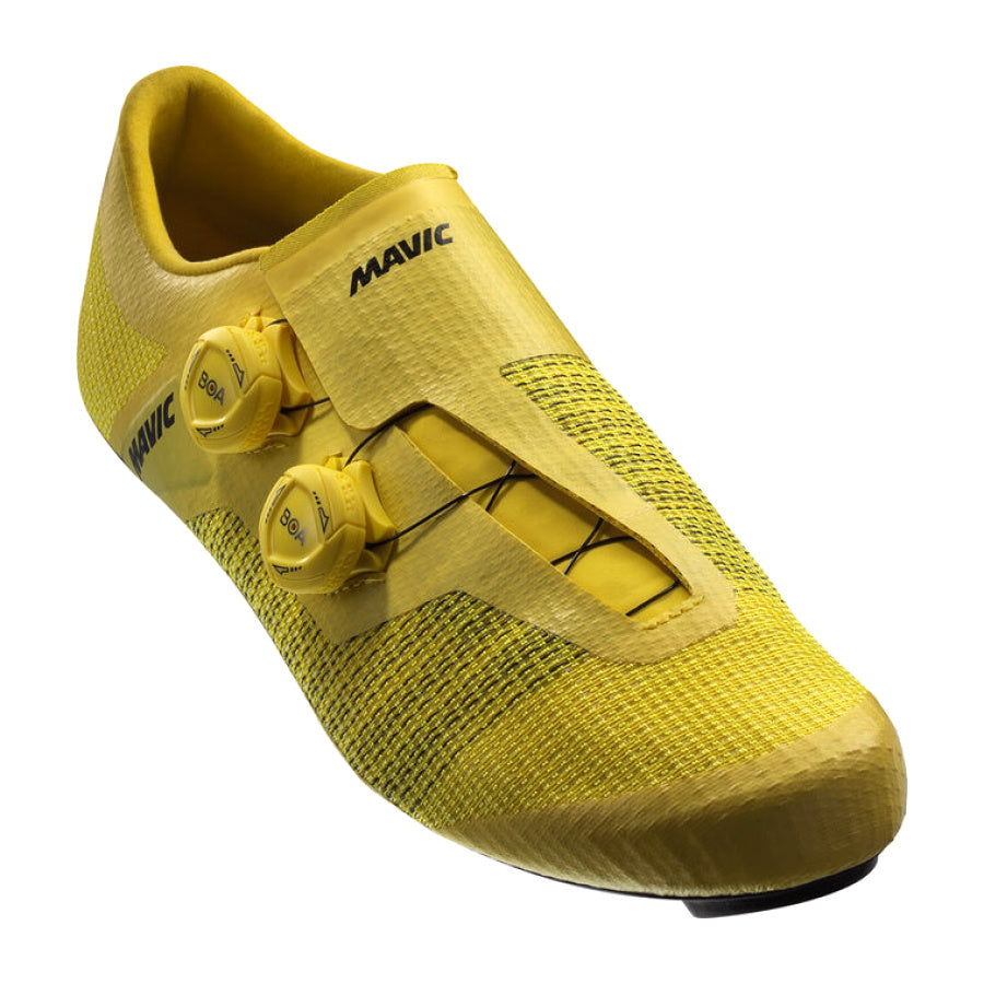 Mavic Ultimate III Road Cycling Shoes – Yellow | Size M / 7 | Cycling Gears Hub