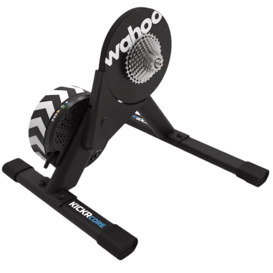 Wahoo KICKR CORE 2 Smart Bike Trainer | WiFi Direct Drive Indoor Trainer | Zwift Cog & 11-Speed Cassette