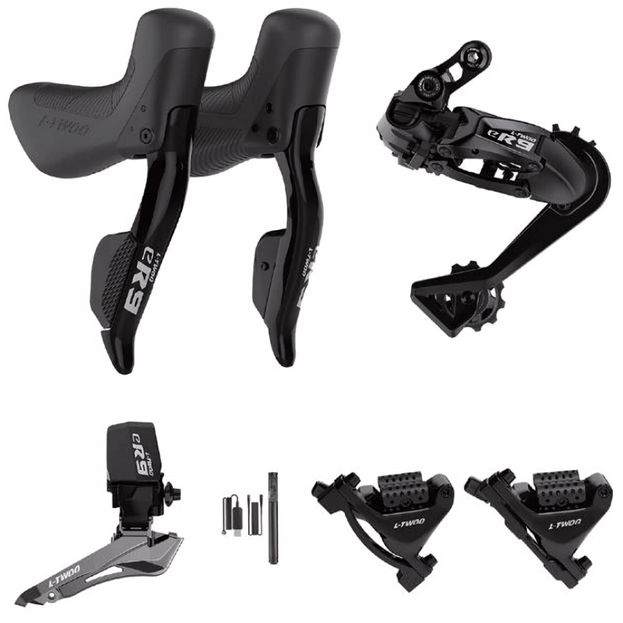 L-TWOO eR9 Electronic Road Groupset 10-12 Speed | Hydraulic Disc Complete Groupset with Wireless Electronic Shifting
