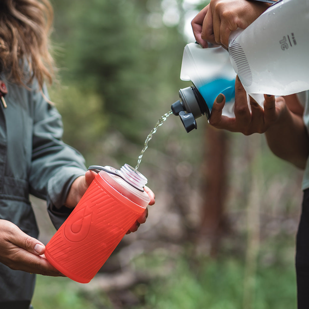 Hydrapak Flux Flexible Bottle Color Redwood | Cycling Gears Hub