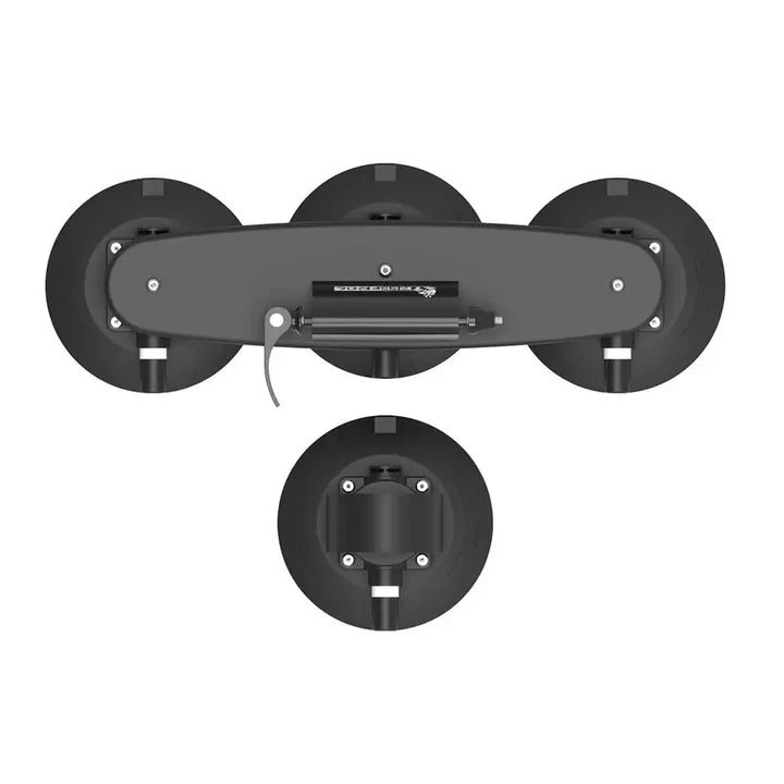 TREEFROG Elite 1 Bike Rack (9QR–12x100)– Single Bike Roof Mount with Industrial Suction System