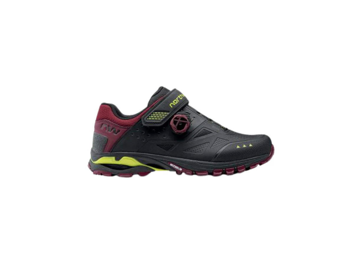 NW SPIDER PLUS 3 AM SHOES-BLACK/PLUM SIZE-44