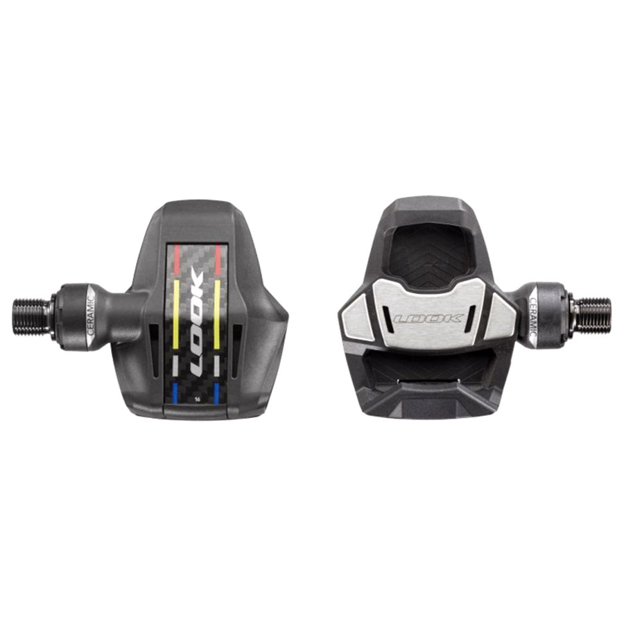 LOOK KEO Blade Ceramic Ti Road Pedals – Carbon | Titanium Axle | Ceramic Bearings | Cycling Gears Hub