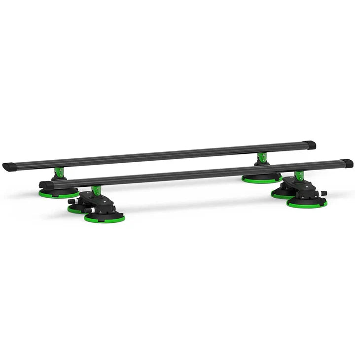 TREEFROG Roof Rack Crossbars – Black |Heavy-Duty Universal Car Roof Bars