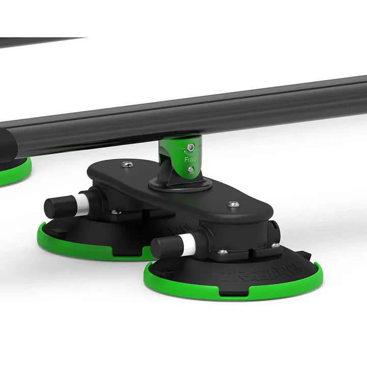 TREEFROG Roof Rack Crossbars – Black |Heavy-Duty Universal Car Roof Bars
