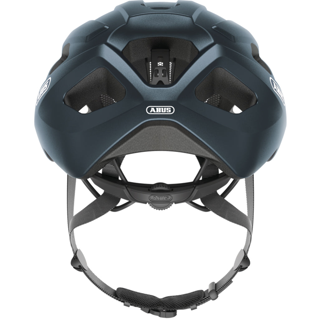 ABUS Macator Helmet – Midnight Blue | Lightweight Road Cycling HelmetE
