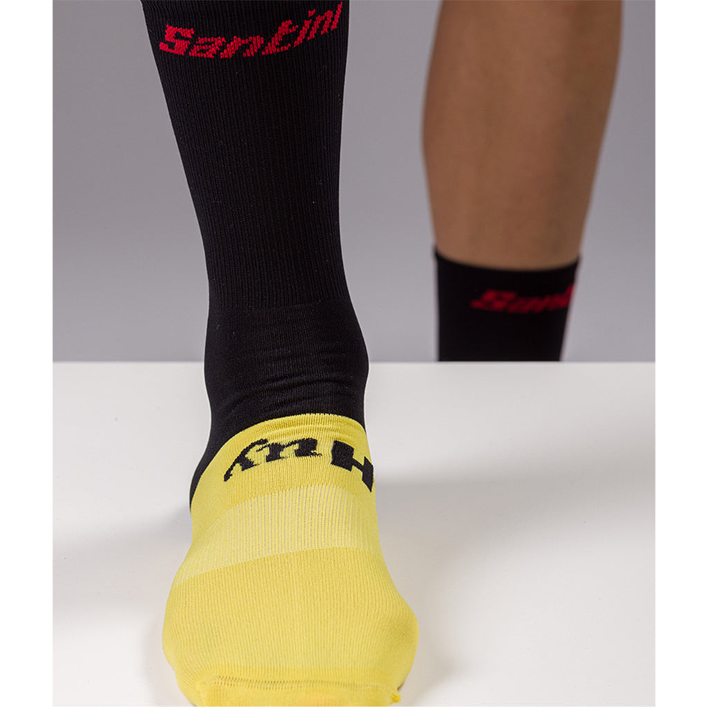 SANTINI TDF MUR DE HUY SOCKS-PRINT SZ-XLXXL