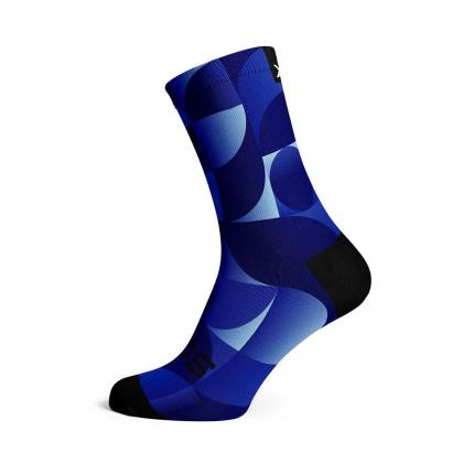 SOX Solid Royal Blue Casual Crew Socks – Lightweight Everyday Crew | Breathable Comfort