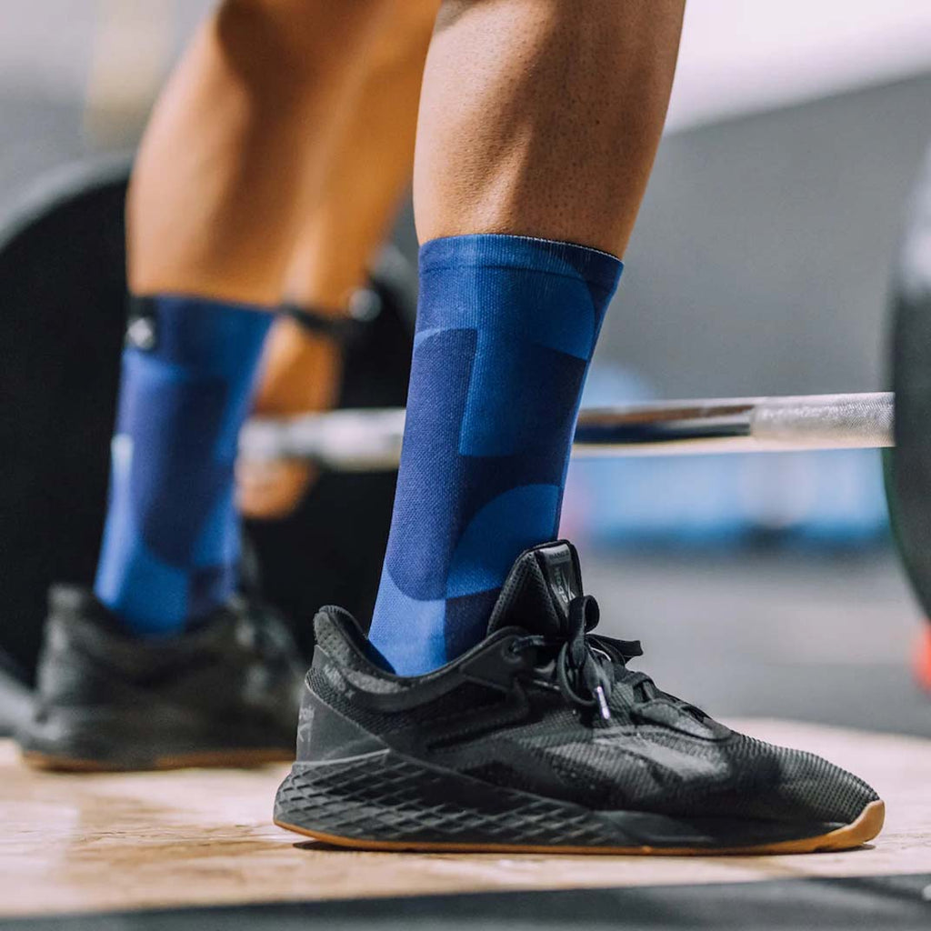 SOX Solid Royal Blue Casual Crew Socks – Lightweight Everyday Crew | Breathable Comfort