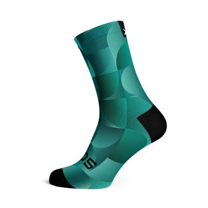 SOX Solid Teal Casual Crew Socks – Lightweight Everyday Crew | Breathable Comfort
