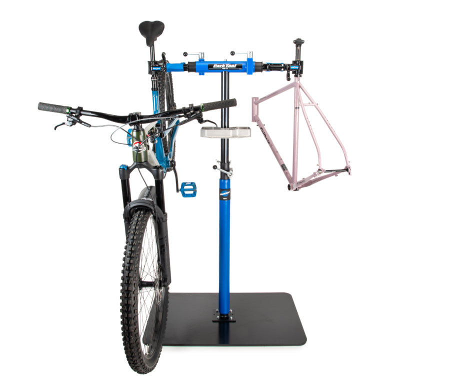 Park Tool PRS-2.4-2 Professional Double Arm Repair Stand - Micro-Adjust Clamp Bike Stand