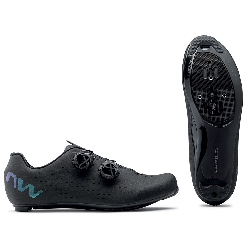 NW REVOLUTION3 ROAD SHOES-BLK/IRI