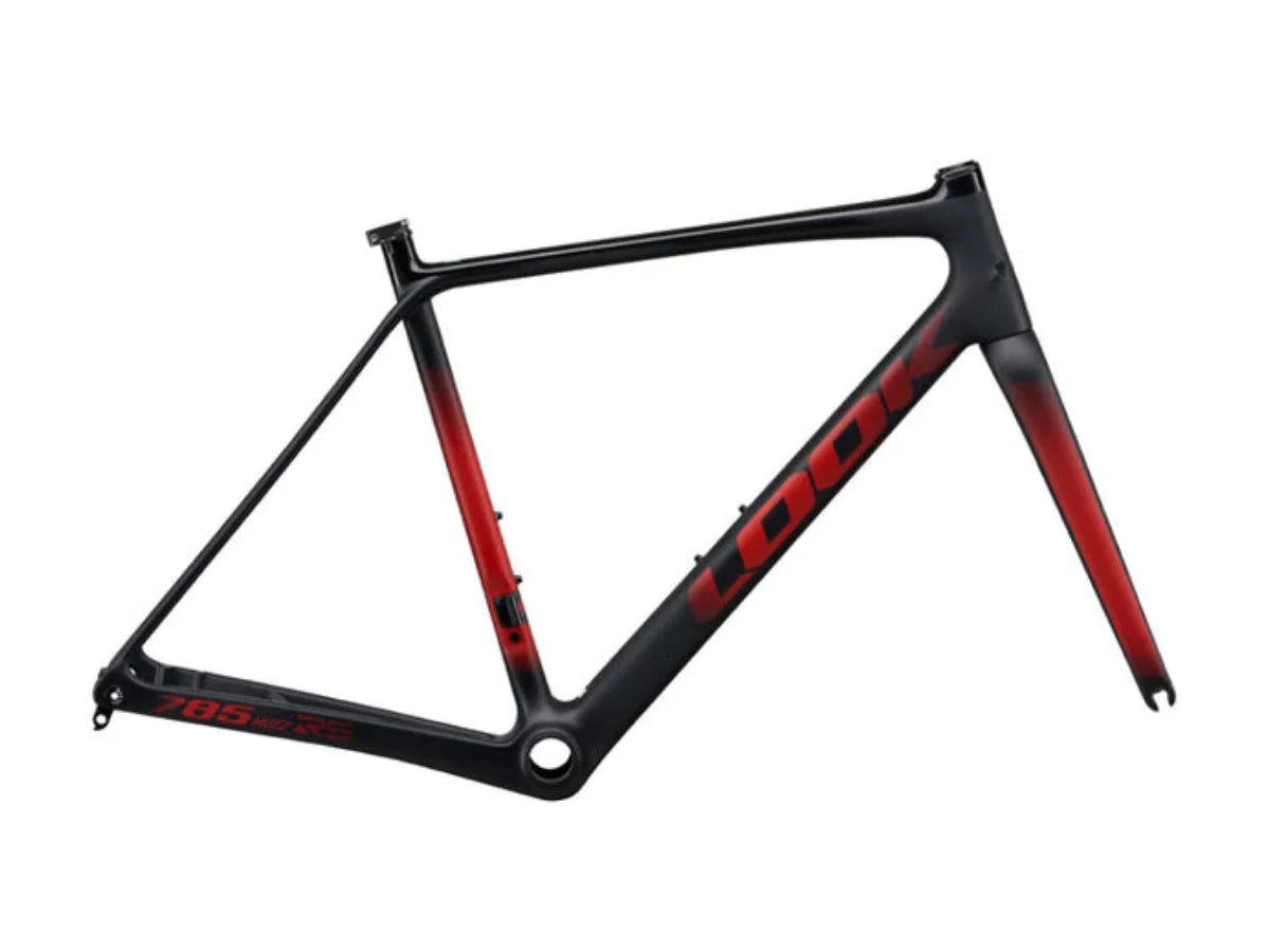 LOOK FRAMESET 785 HUEZ DB| BLACK METALLIC RED MATTE GLOSSY | M