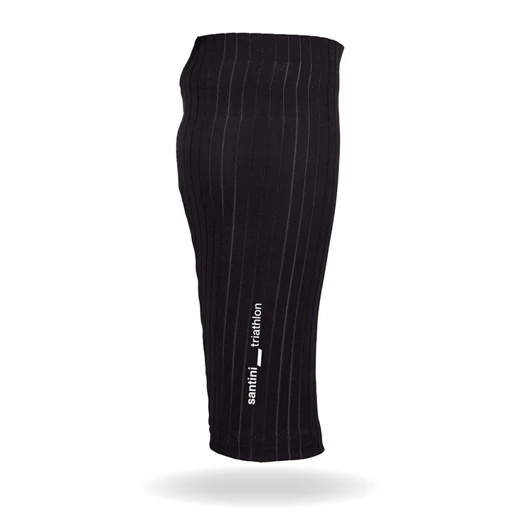 SANTINI VIPER AERO CALF GUARDS-BLACK