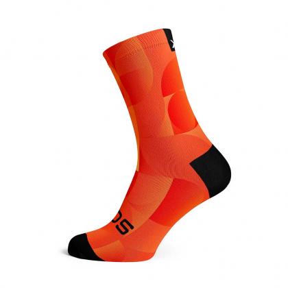 SOX Solid Orange Casual Crew Socks – Premium Everyday Crew | Breathable Lightweight Comfort