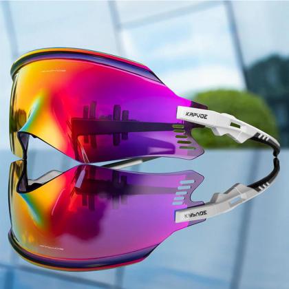 KAPVOE X2 Sports Sunglasses Color Red/White