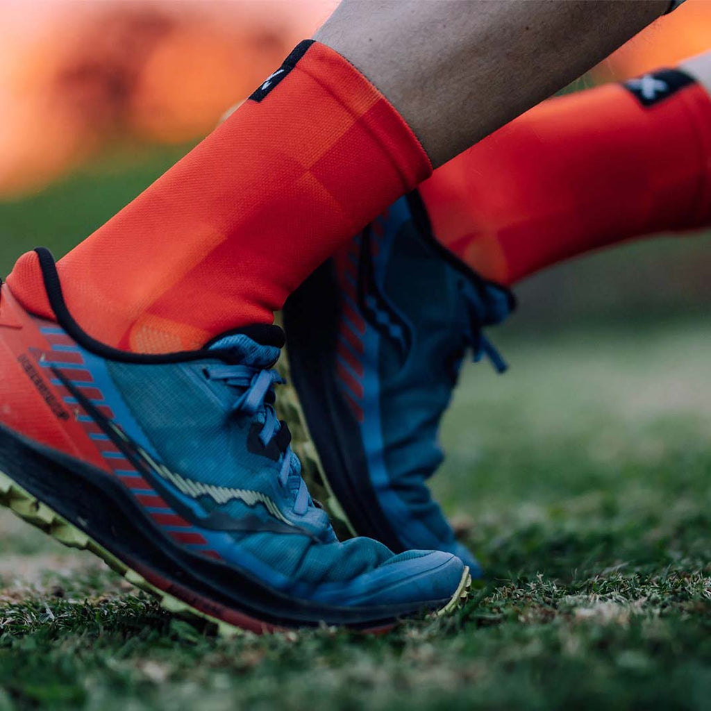 SOX Solid Orange Casual Crew Socks – Premium Everyday Crew | Breathable Lightweight Comfort