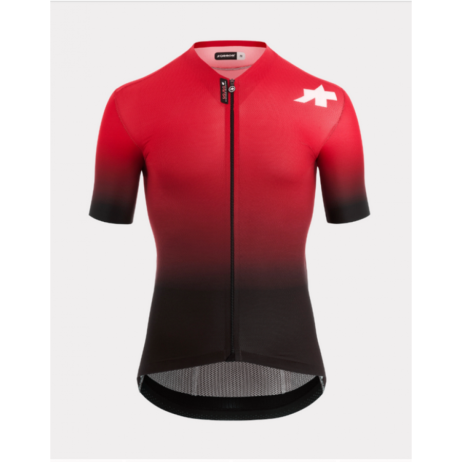 Assos Equipe RS S9 Targa Mens Cycling Jersey (Katana Red) | Cycling Gears Hub