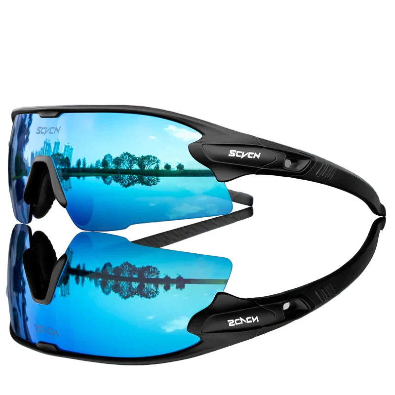 SCVCN S2 SPORTS SUNGLASSES-BLUE/BLACK