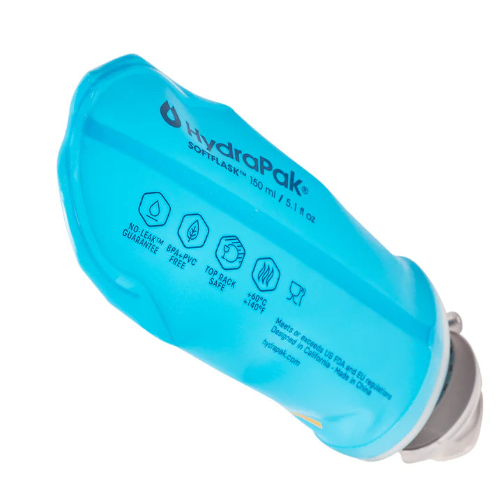 Hydrapak Softflask Foldable Bottle Color Malibu Blue 500 ml