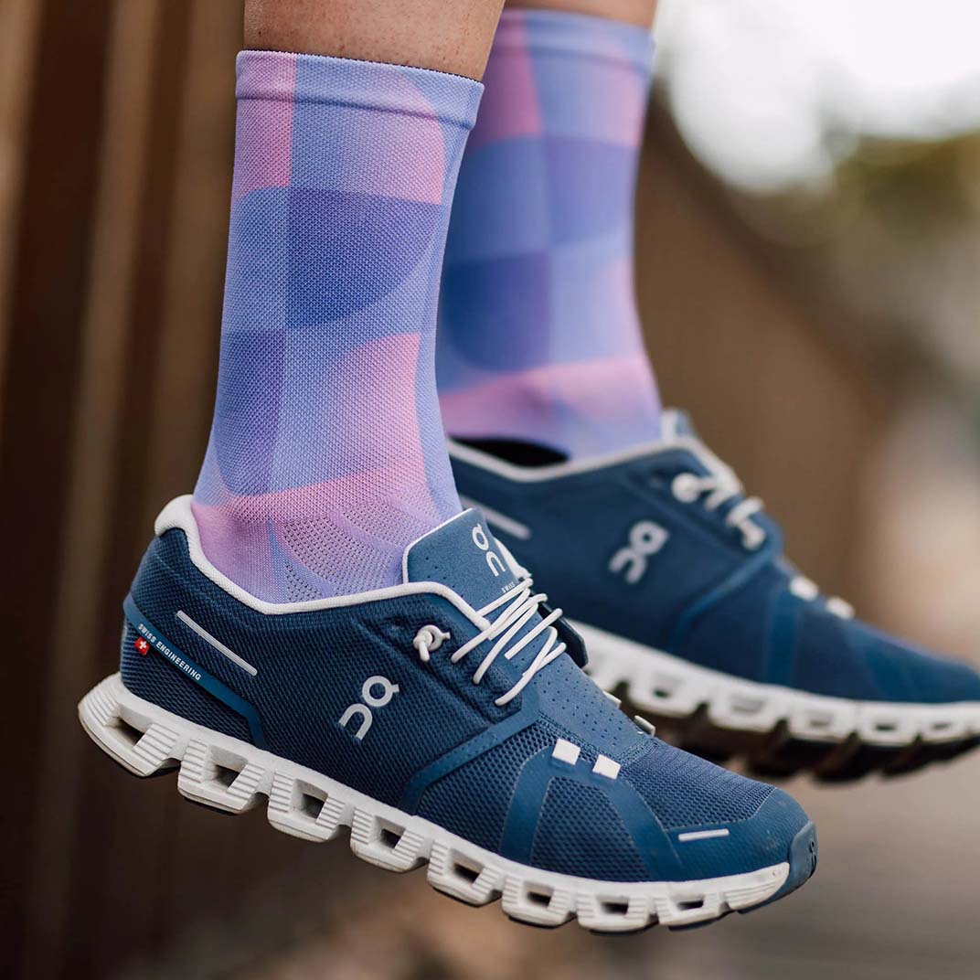 SOX Solid Purple Casual Crew Socks – Premium Everyday Crew | Breathable Lightweight Comfort
