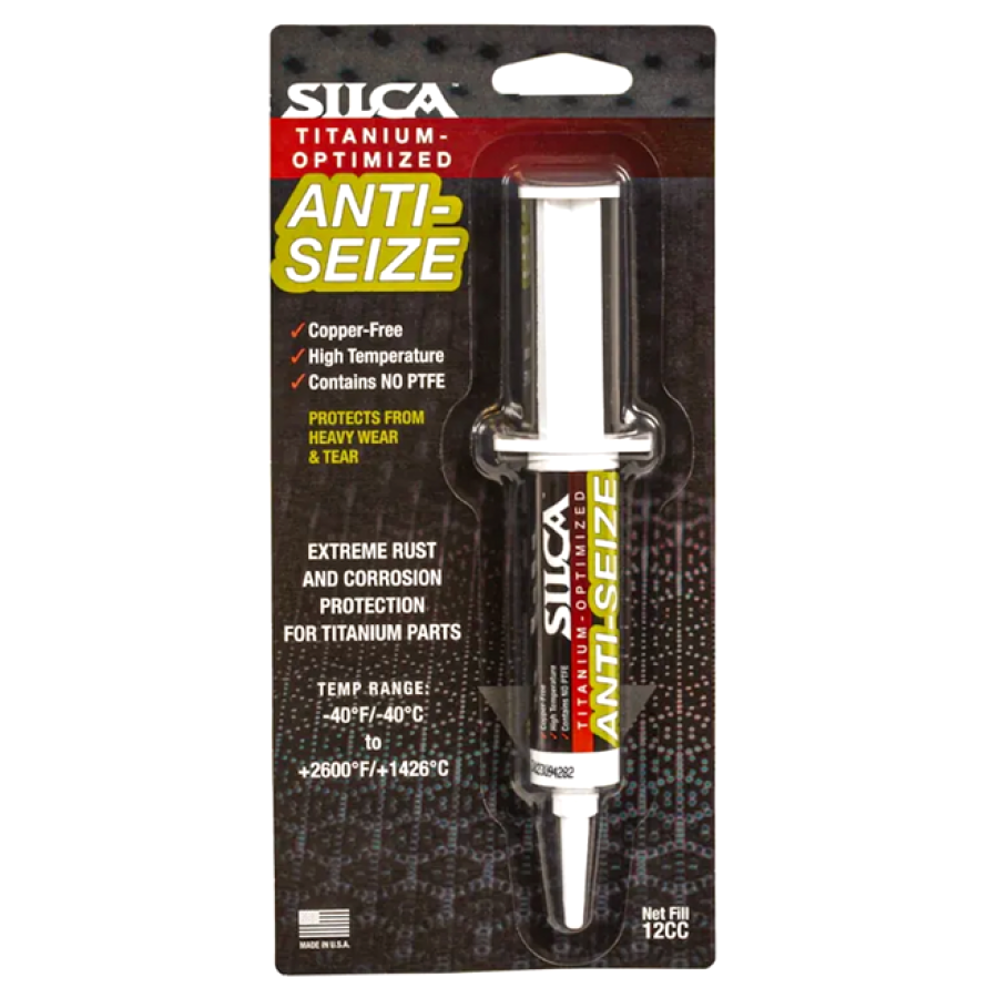 SILCA Nickel Anti-Seize 12cc Syringe – Premium Anti-Seize Compound for Bicycle Components | Cycling Gears Hub