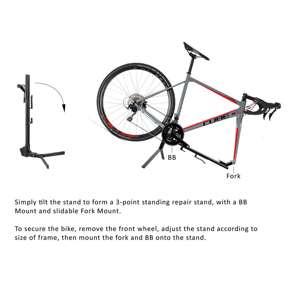 Birzman Feexstand Bike Storage &Repair Stand For Home| Cycling Gears Hub