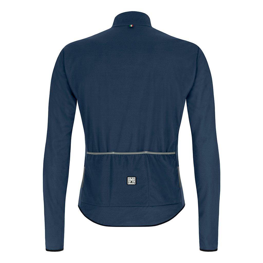 Santini Nebula Puro Windbreaker Mens Cycling Vest (Nautica Blue) | Cycling Gears Hub