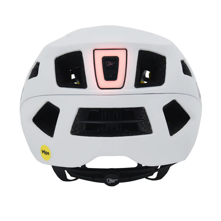 SAFETY LABS EROS 2.0 HELMET-MATT WHT SIZE-L