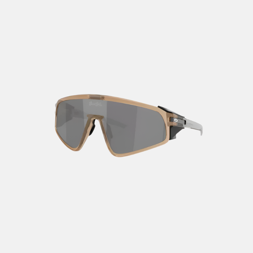 Oakley Latch Panel Sepa sunglasses with Prizm Black shield lens