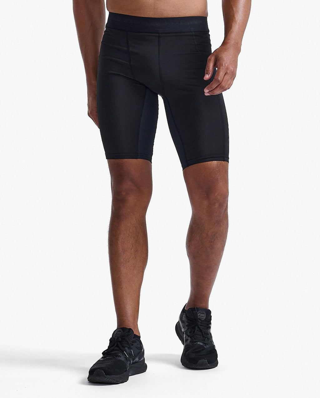 2XU MA7198B Base Layer Men's Compression Shorts (Black/Nero) | Cycling Gears Hub