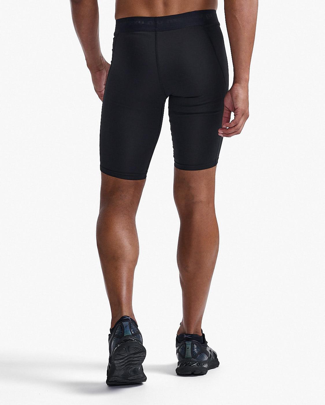 2XU MA7198B Base Layer Men's Compression Shorts (Black/Nero) | Cycling Gears Hub