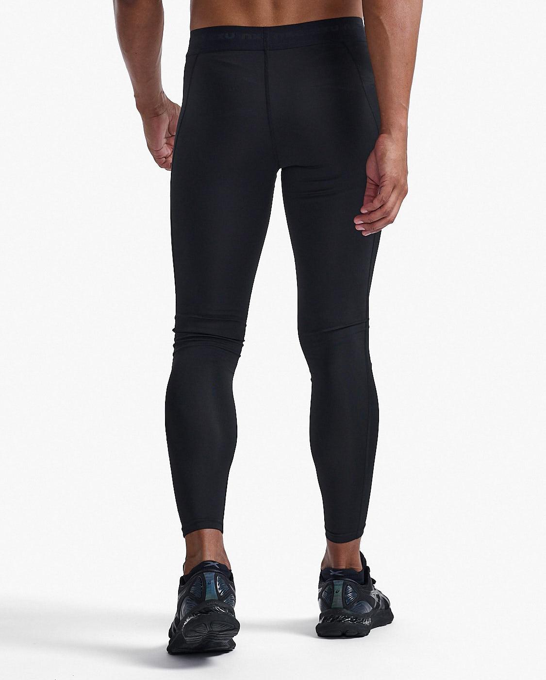 2XU MA7199B Base Layer Men's Compression Tights (Black/Nero) | Cycling Gears Hub