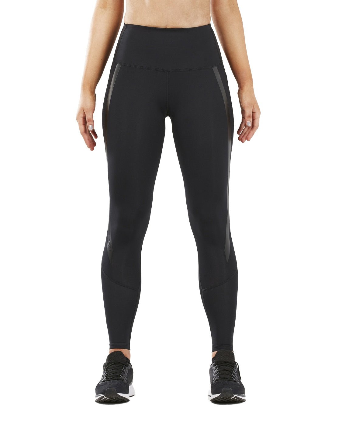 2XU Hi - Rise Women's Compression Tights (Black/Nero) | Cycling Gears Hub - Cycling Gears Hub